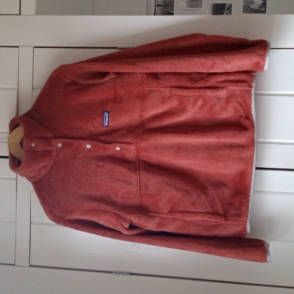 Patagonia Re-Tool Half-Snap Fleece Burl Red Small